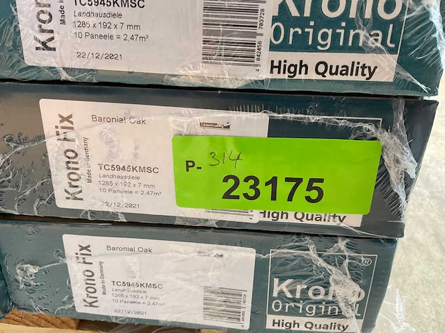 41,9m² krono fix kliklaminaat baronial oak - afbeelding 10 van  10