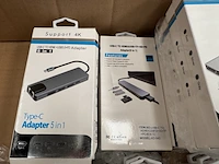 41x adapter usb-c (38x 6-in-1, 3x 5-in-1) - afbeelding 7 van  7