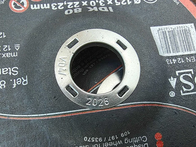 425x interdiamant - idk80 - doorslijpschijf 125mm - afbeelding 7 van  10