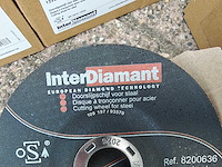 425x interdiamant - idk80 - doorslijpschijf 125mm - afbeelding 2 van  10
