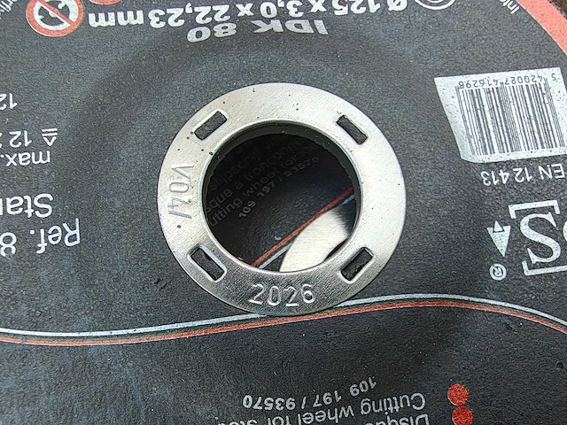 425x interdiamant - idk80 - doorslijpschijf 125mm - afbeelding 6 van  10