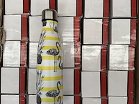 42x drinkfles, thermosfles 500 ml wit, geel - afbeelding 4 van  4
