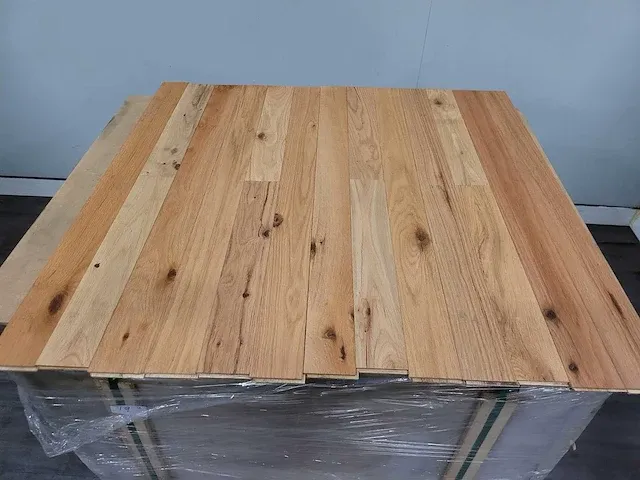 43 m2 multiplank eiken parket - 1090 x 90 x 14 mm - afbeelding 3 van  4