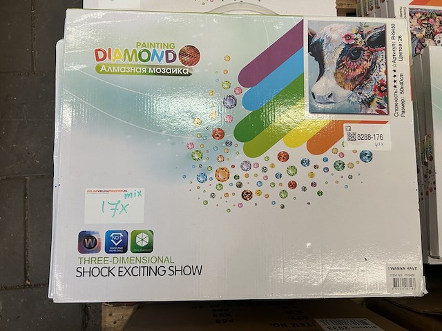 43x diamond painting inclusief tools 40x50cm i-wannahave - afbeelding 2 van  5