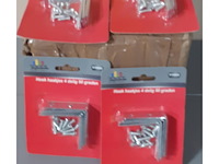 44 doos met 72 pakjes hoekhaakjes 80x80 mm - afbeelding 4 van  5