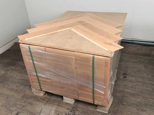 44 m2 parket eiken visgraat mutliplank - 725 x 130 x 14 mm - afbeelding 4 van  4