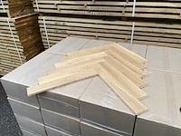 44,40 m2 eiken visgraat parketvloer - multiplank - invisible 70x440 mm - afbeelding 1 van  8