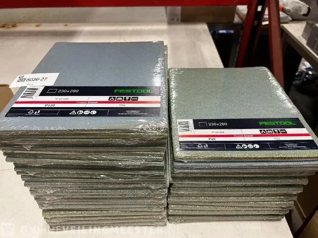 44x verpakking schuurpapier festool - afbeelding 1 van  6