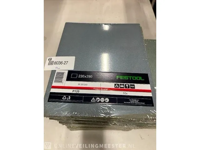 44x verpakking schuurpapier festool - afbeelding 3 van  6