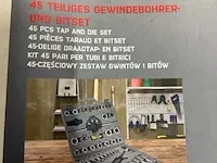 45-delige draadtap- en bitset toolcraft - afbeelding 6 van  6