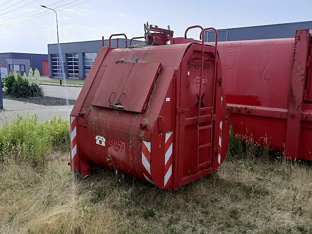 4.5 m3 afzet gesloten container, 2015 - afbeelding 1 van  10
