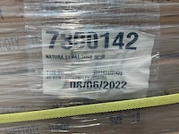 45m² decorson - pebble kiezels - steenstrip mat beige - afbeelding 5 van  6