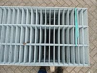 45x heras - 8/6/8 - dubbelstaafs hekwerk gegalvaniseerd - afbeelding 2 van  10