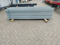 45x heras - 8/6/8 - dubbelstaafs hekwerk gegalvaniseerd - afbeelding 3 van  10