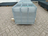 45x heras - 8/6/8 - dubbelstaafs hekwerk gegalvaniseerd - afbeelding 5 van  10