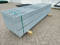 45x heras - 8/6/8 - dubbelstaafs hekwerk gegalvaniseerd - afbeelding 6 van  10