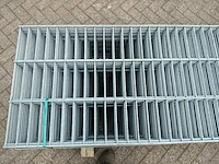 45x heras - 8/6/8 - dubbelstaafs hekwerk gegalvaniseerd - afbeelding 9 van  10