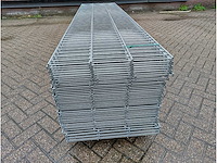 45x heras - dubbelstaafs hekwerk 8/6/8 (45x) 0,6m volbad gegalvaniseerd - afbeelding 7 van  11