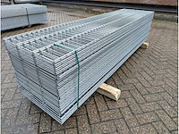 45x heras - dubbelstaafs hekwerk 8/6/8 (45x) 0,6m volbad gegalvaniseerd - afbeelding 8 van  11