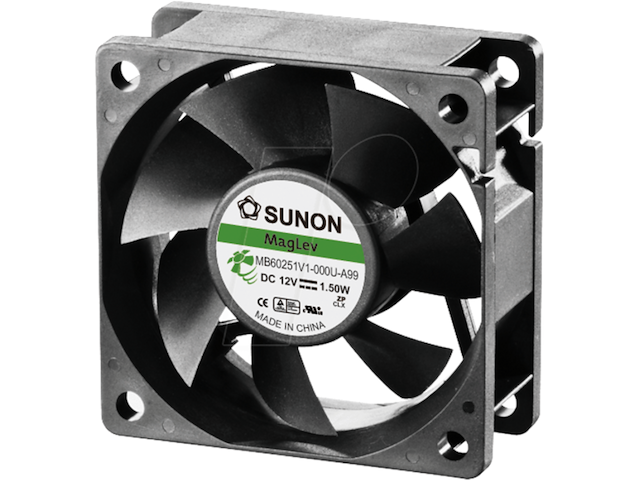 46 koel ventilatoren sunon, mf 60252v3 - afbeelding 1 van  3