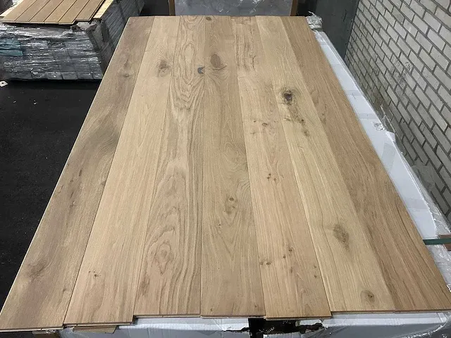 47 m2 multiplank xl eiken parket - 1875 x 150 x 14 mm - afbeelding 2 van  4