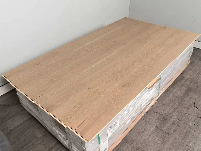 47 m2 multiplank xl eiken parket - 2200 x 207 x 14 mm - afbeelding 3 van  4
