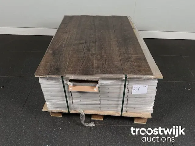47 m2 pvc-dryback stroken - 1320 x 196 x 2,5 mm - afbeelding 4 van  4