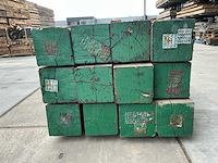 48 balken gemixt hardhout 190x30x30cm reclaimd wood - afbeelding 15 van  16
