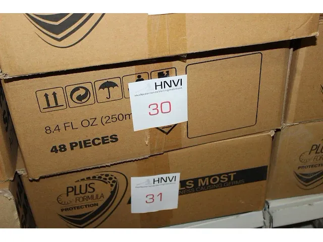 48 flacons desinfectie handgel megens a 250 ml. - afbeelding 2 van  2