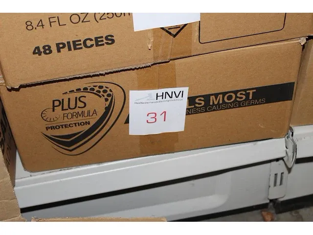 48 flacons desinfectie handgel megens a 250 ml. - afbeelding 2 van  2