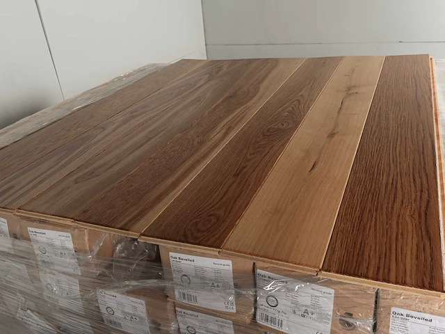 48 m2 parket eiken multiplank - 1092 x 130 x 14 mm - afbeelding 3 van  4