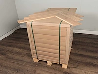 48 m2 parket eiken visgraat - 725 x 130 x 14 mm - afbeelding 4 van  4