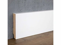 48 meter mdf luxe muur plinten 2400 x 58 x 12 mm - afbeelding 1 van  3