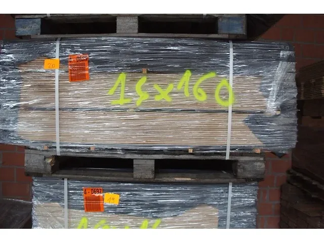 49,50 m² massief eiken parket - afbeelding 1 van  5