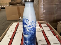 49x drinkfles, thermosfles 500 ml blauw - afbeelding 1 van  4