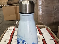 49x drinkfles, thermosfles 500 ml blauw - afbeelding 2 van  4
