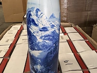 49x drinkfles, thermosfles 500 ml blauw - afbeelding 3 van  4