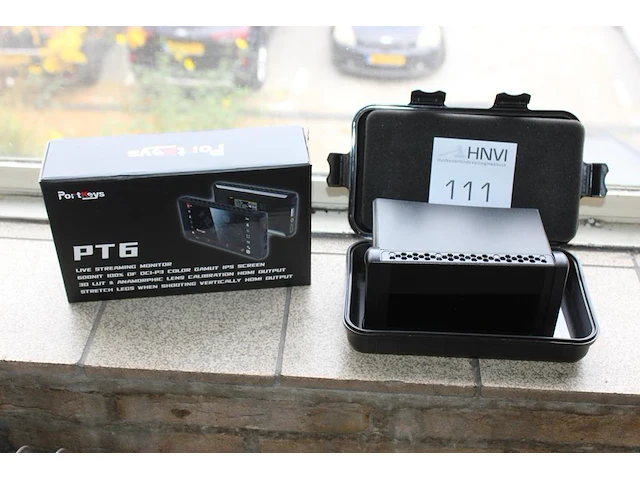 4k touchscreen monitor portkeys pt6 5,2 inch. - afbeelding 1 van  2