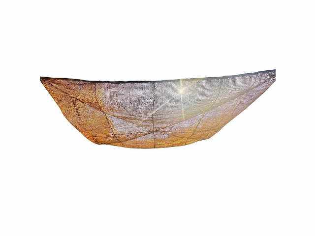 4shine - schaduwdoek - kokos vierkant 3x3m - garden furniture accessory (10x) - afbeelding 1 van  2