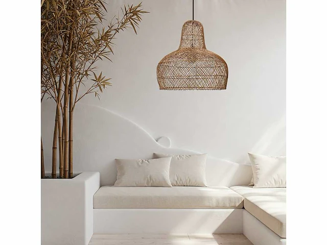 4shine abella rotan hanging lamp - afbeelding 2 van  2