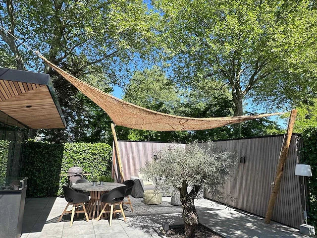 4shine schaduwdoek kokos driehoek garden - afbeelding 2 van  4