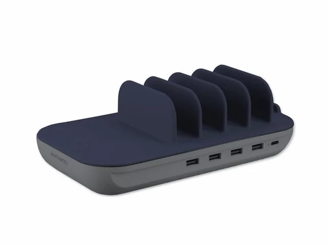 4smarts family evo inductief laadstation met 63w kobalt - afbeelding 1 van  2