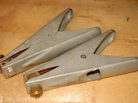 4st. laskabel met massaklem, plus 2 losse massaklemmen weldsafe - afbeelding 3 van  3