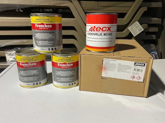 4tecx, frencken loodvrije menie en sealer voor plaatmateriaal (9x) - afbeelding 1 van  5