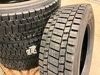 4x 295/60 r22.5 hankook retread vrachtwagenband - afbeelding 3 van  6