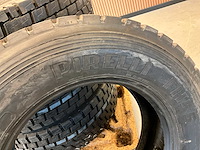 4x 315/60 r22.5 pirelli retread vrachtwagenband - afbeelding 4 van  7