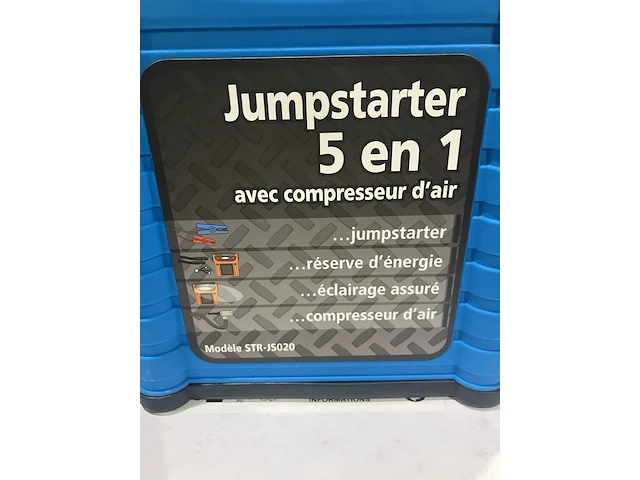 4x 5- in 1 jumpstarters, str-js020 - afbeelding 2 van  3