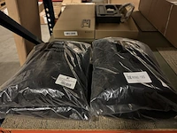 4x 5-pak heren shirt met lange mouwen maat 2xl lower east, zwart - afbeelding 3 van  4