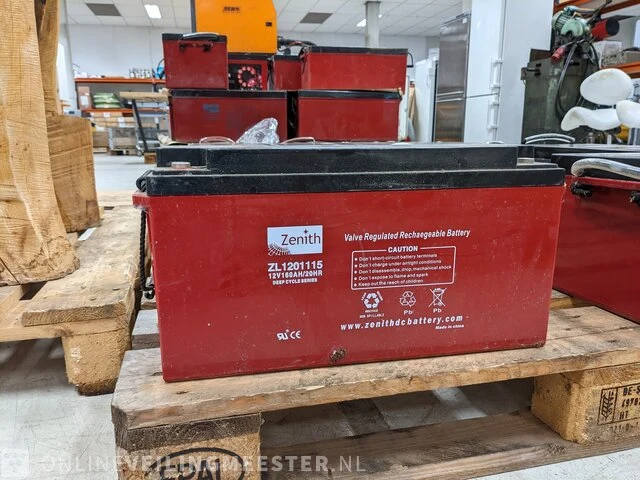 4x accu zenith, zl1201115 - afbeelding 2 van  4