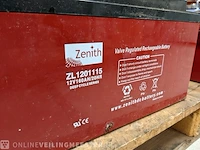 4x accu zenith, zl1201115 - afbeelding 4 van  4